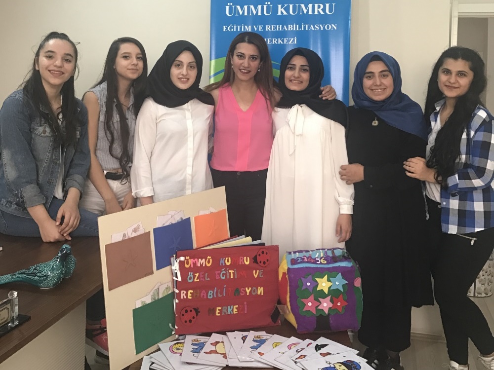 Kız Meslek Lisesi Özel Eğitim Bölümü Stajyer Kızlarımızın Materyal Tasarımları